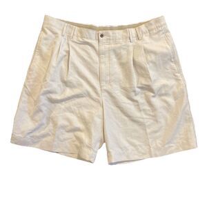 🏝  Hawaiian Tropic Ivory Men’s Shorts Rayon/Polyester W 44" 819